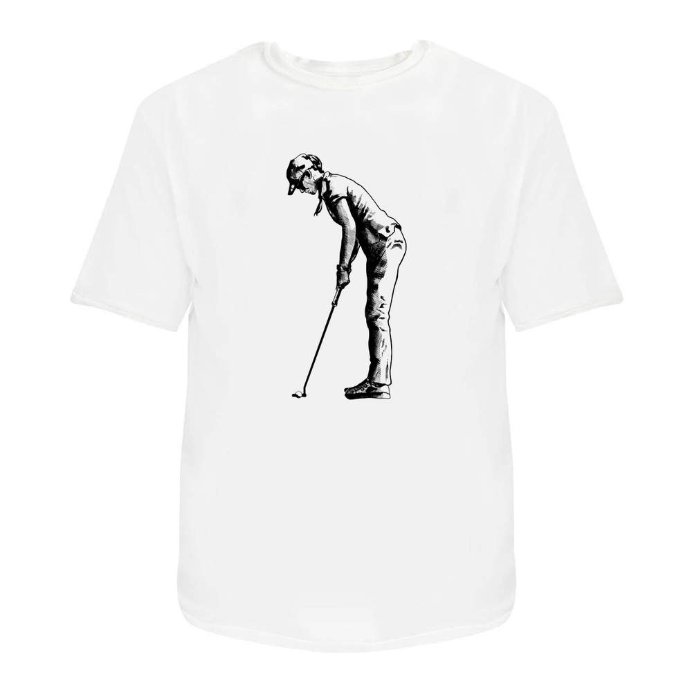 'Golf Lady' Unisex T-Shirt - 100% Cotton (S-XXL) (TA045773)