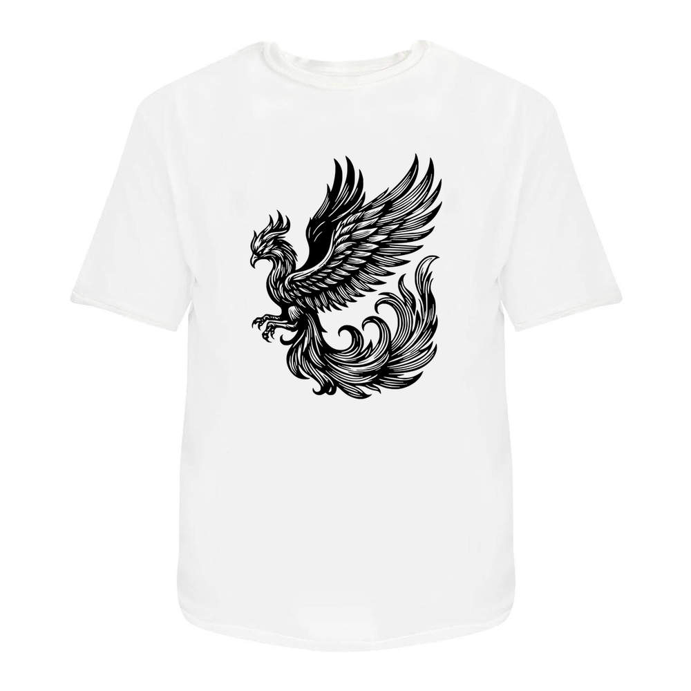 'Immortal Phoenix Bird' Unisex T-Shirt - 100% Cotton (S-XXL) (TA048400) - Picture 11 of 15