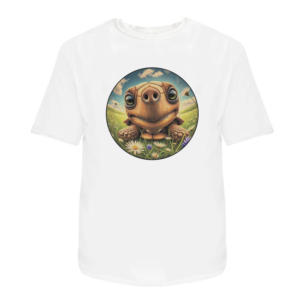 'Smiling Tortoise' Unisex T-Shirt - 100% Cotton (S-XXL) (TA051908) - Picture 11 of 15