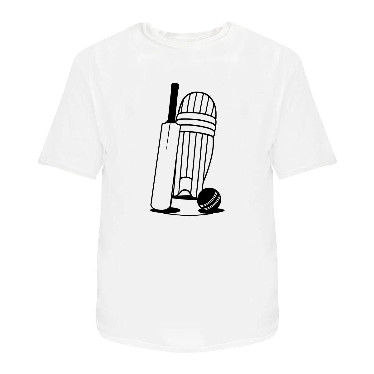 ‘Cricket Essential Gear’ Unisex T-Shirt – 100% Cotton (S-XXL) (TA054248)