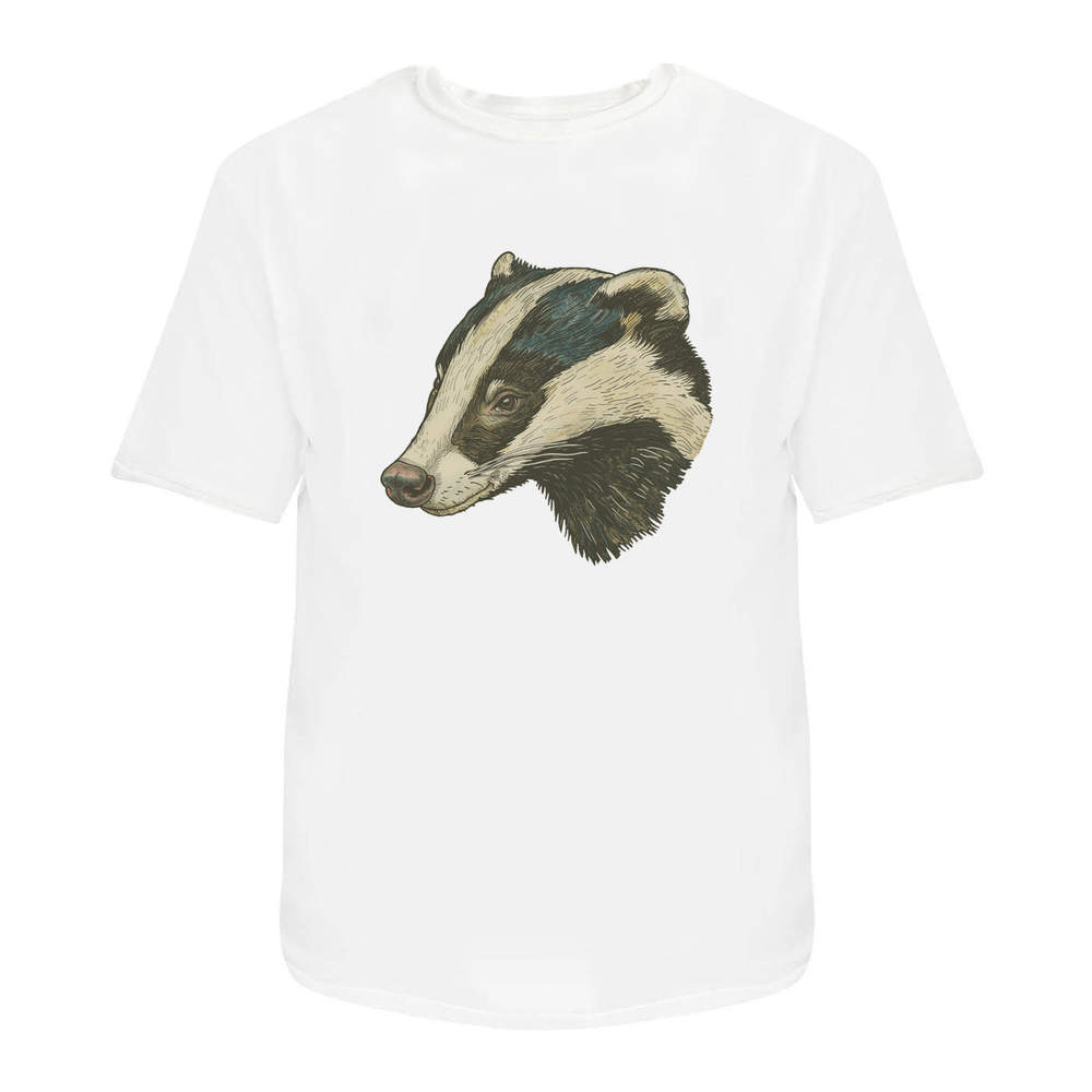 'Badger Portrait Side View' Unisex T-Shirt - 100% Cotton (S-XXL) (TA054311) - Picture 11 of 15