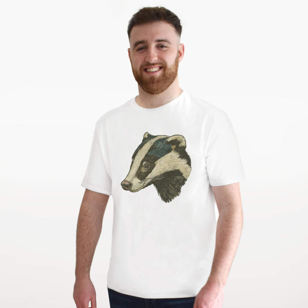 'Badger Portrait Side View' Unisex T-Shirt - 100% Cotton (S-XXL) (TA054311) - Picture 13 of 15