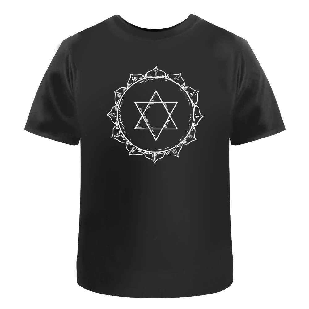 'Hexagram Motif' Unisex T-Shirt - 100% Cotton (S-XXL) (TA000333)