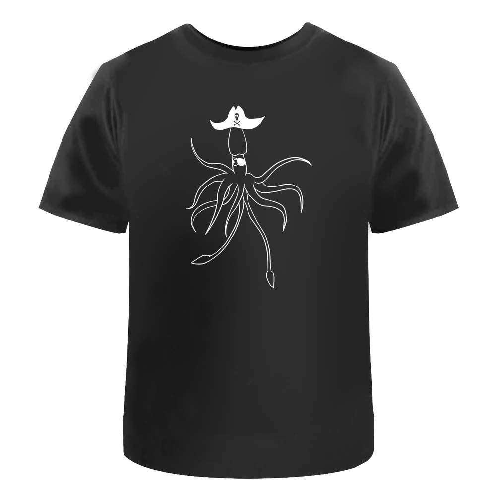 'Pirate Squid' Unisex T-Shirt - 100% Cotton (S-XXL) (TA013913)