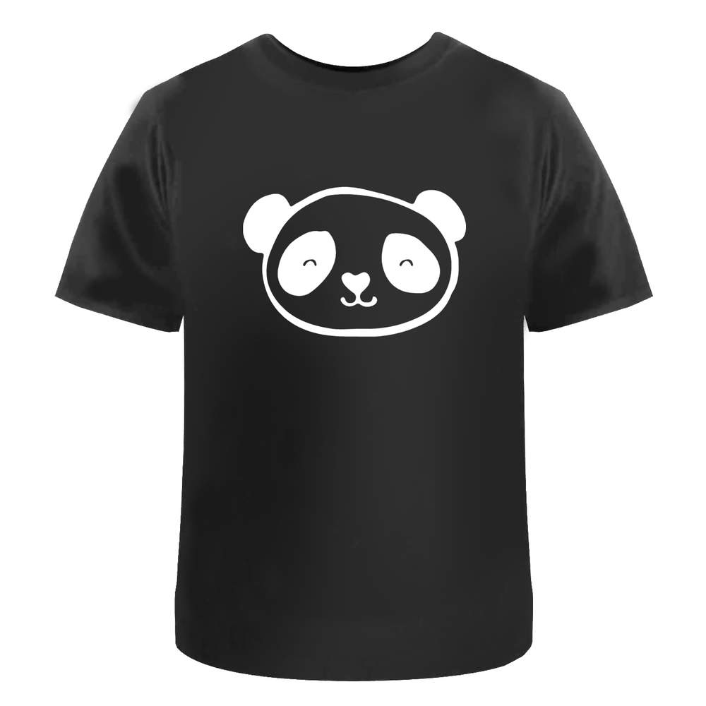 'Panda Head' Unisex T-Shirt - 100% Cotton (S-XXL) (TA017125)