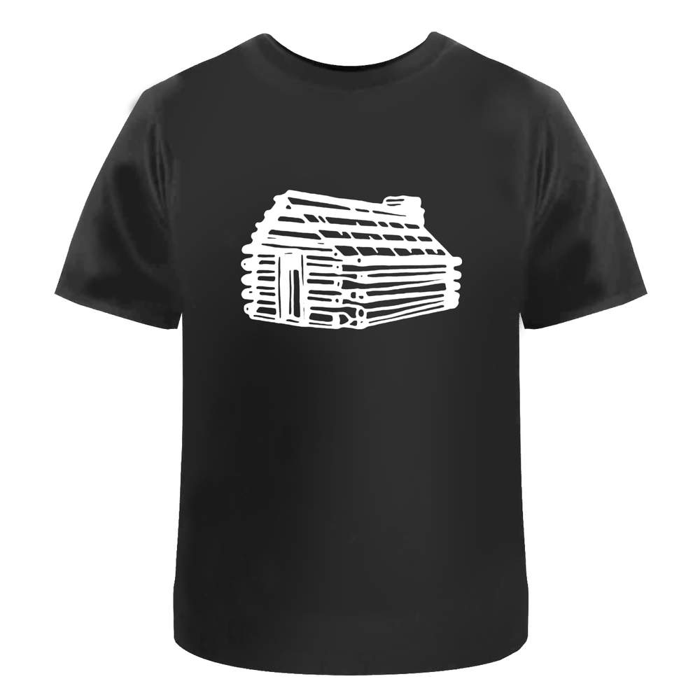 'Log Cabin' Unisex T-Shirt - 100% Cotton (S-XXL) (TA018379)