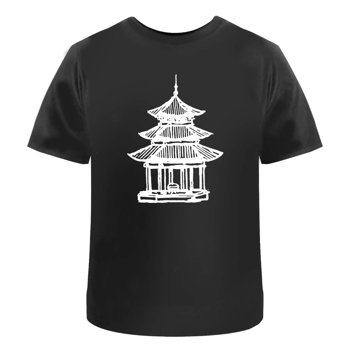 'Pagoda' Unisex T-Shirt -  100% Cotton (S-XXL) (TA018711)