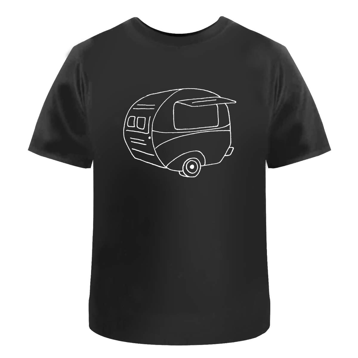 'Caravan' Unisex Cotton T-Shirt - Graphic Tee / Short Sleeve Top for Men and Women (TA021800)