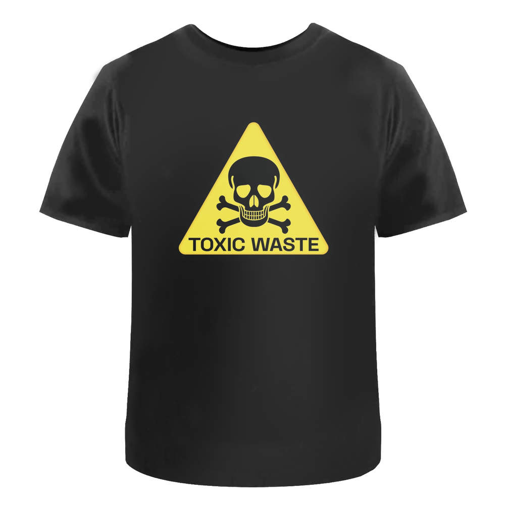 'Toxic Waste Sign' Unisex T-Shirt - 100% Cotton (S-XXL) (TA023041)