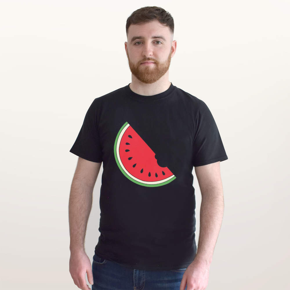 'Watermelon Slice' Unisex T-Shirt - 100% Cotton (S-XXL) (TA023859) - Picture 7 of 15