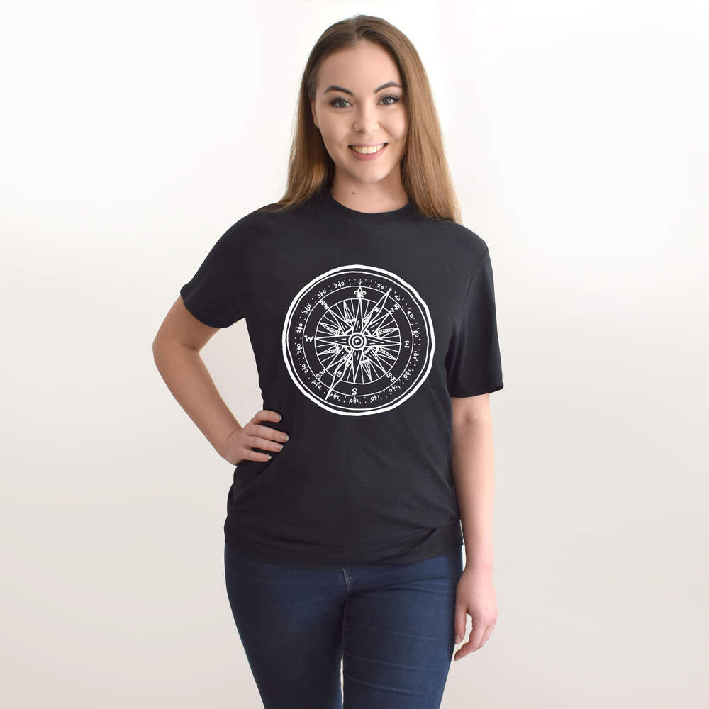 'Scout Compass' Unisex T-Shirt - 100% Cotton (S-XXL) (TA025392) - Picture 8 of 15