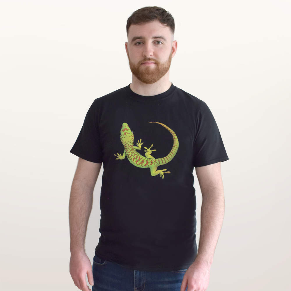 'Day Gecko' Unisex T-Shirt - 100% Cotton (S-XXL) (TA029190) - Picture 7 of 15