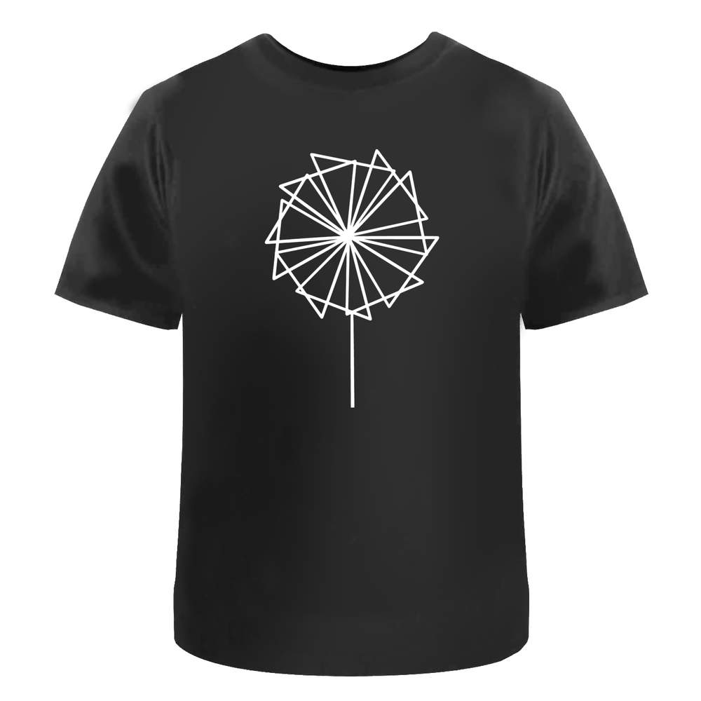 'Geometric Windmill' Unisex T-Shirt - 100% Cotton (S-XXL) (TA031353)