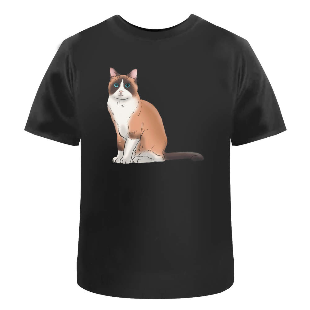 'Snowshoe Cat' Unisex T-Shirt - 100% Cotton (S-XXL) (TA038254)