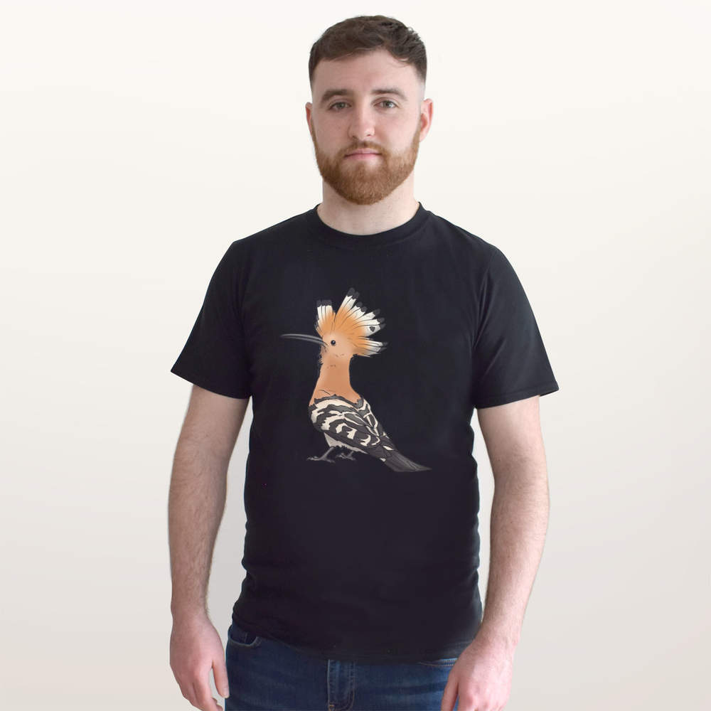 'Eurasian Hoopoe Bird' Unisex T-Shirt - 100% Cotton (S-XXL) (TA039232) - Picture 7 of 15