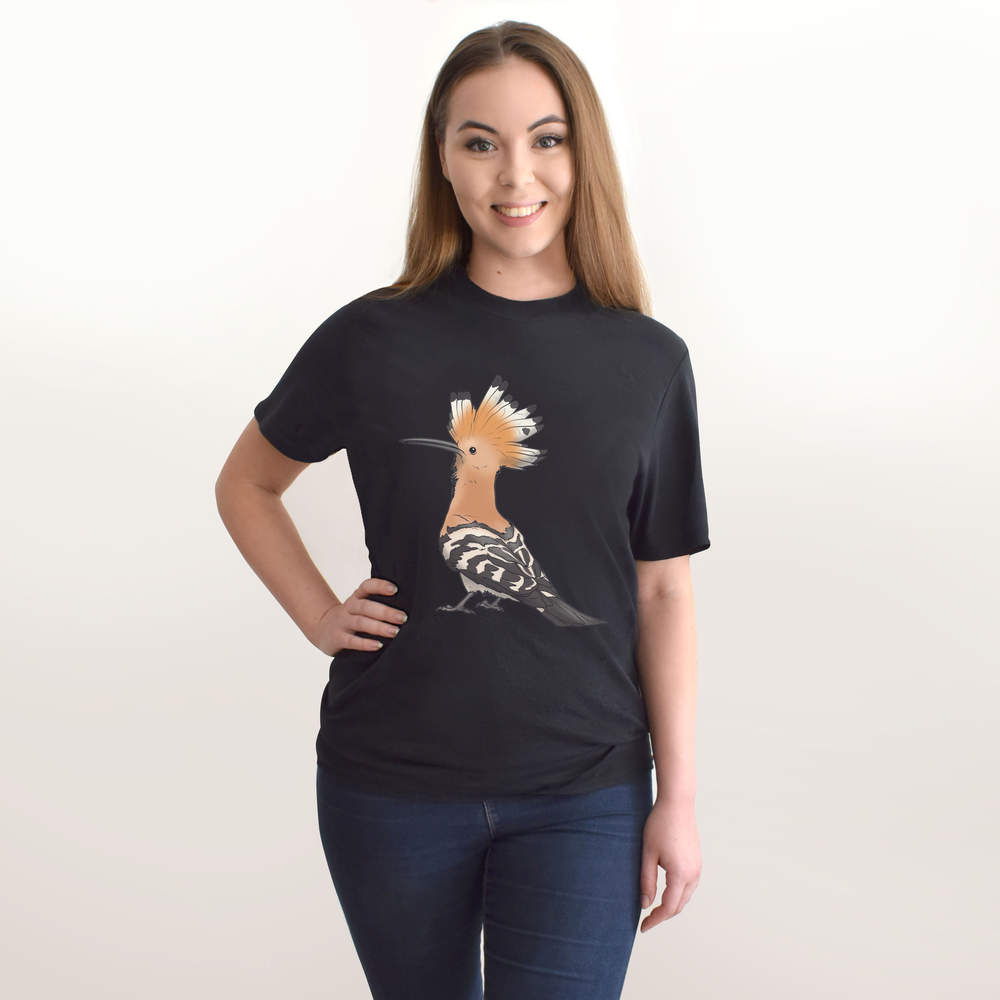 'Eurasian Hoopoe Bird' Unisex T-Shirt - 100% Cotton (S-XXL) (TA039232) - Picture 8 of 15