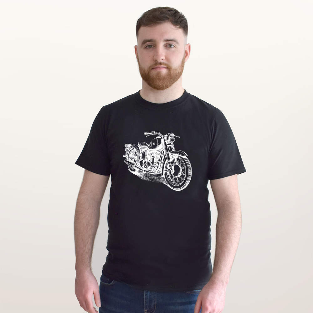 'motorbike' Unisex T-Shirt - 100% Cotton (S-XXL) (TA039367) - Picture 7 of 15