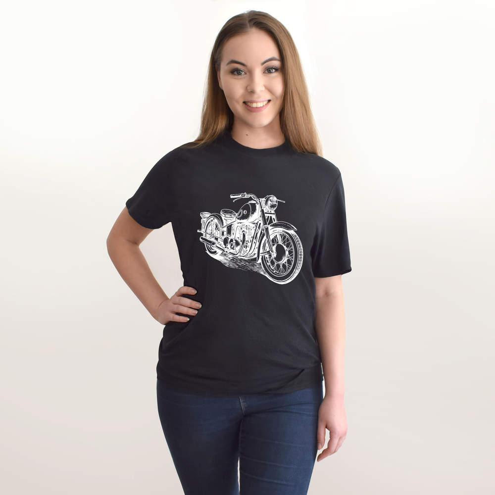 'motorbike' Unisex T-Shirt - 100% Cotton (S-XXL) (TA039367) - Picture 8 of 15