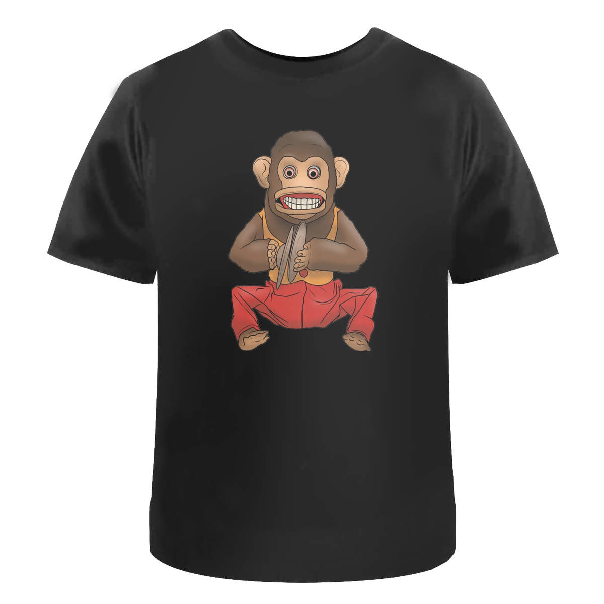 'Vintage Creepy Monkey Toy' Unisex T-Shirt -  100% Cotton (S-XXL) (TA039433)