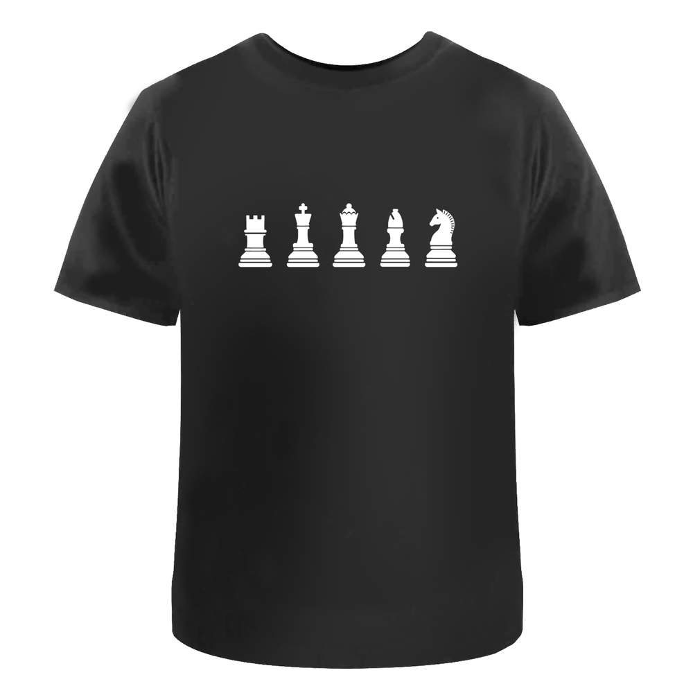 'Chess Pieces' Unisex T-Shirt - 100% Cotton (S-XXL) (TA046689)