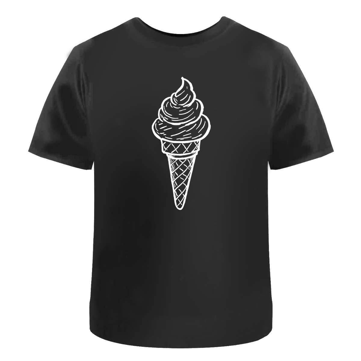 Ice Cream Cone' Unisex T-Shirt - 100% Cotton (S-XXL) (TA048262) | eBay