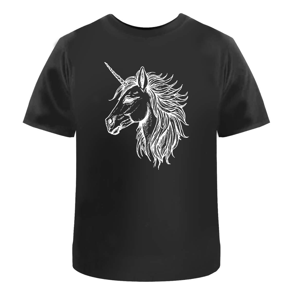 ‘Unicorn Mane’ Unisex T-Shirt – 100% Cotton (S-XXL) (TA048286)