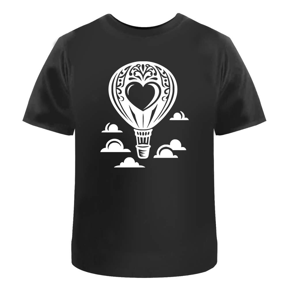 'Love Hot Air Balloon' Unisex T-Shirt - 100% Cotton (S-XXL) (TA049677)