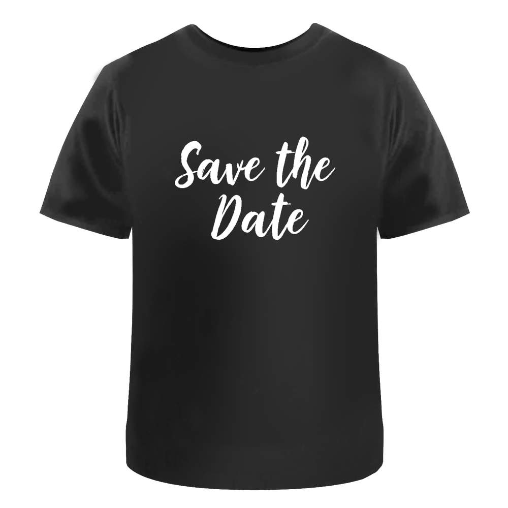 'Save The Date' Unisex T-Shirt - 100% Cotton (S-XXL) (TA051145)