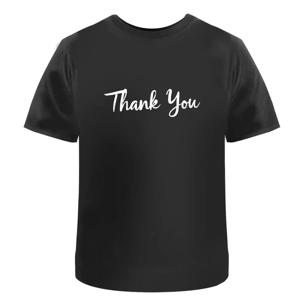 'Thank You' Unisex T-Shirt - 100% Cotton (S-XXL) (TA051198)