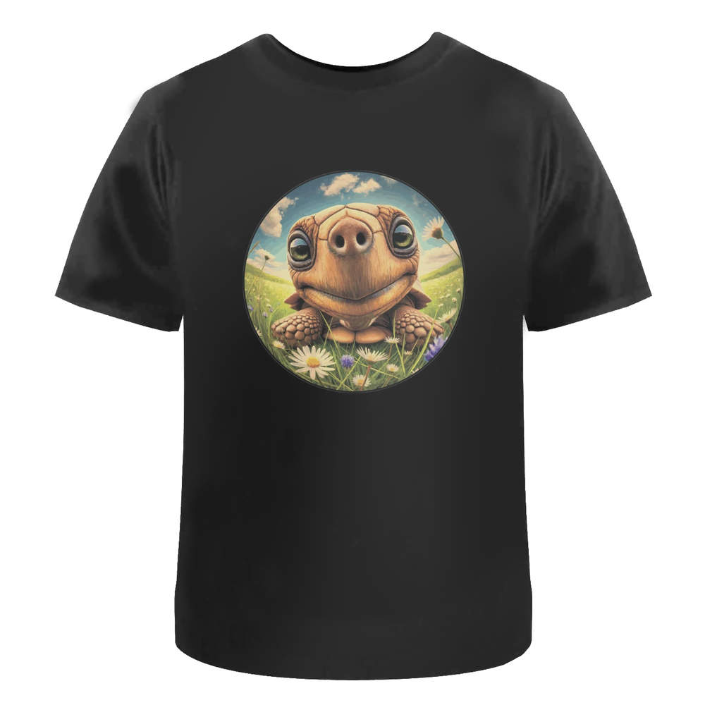 'Smiling Tortoise' Unisex T-Shirt - 100% Cotton (S-XXL) (TA051908) - Picture 6 of 15