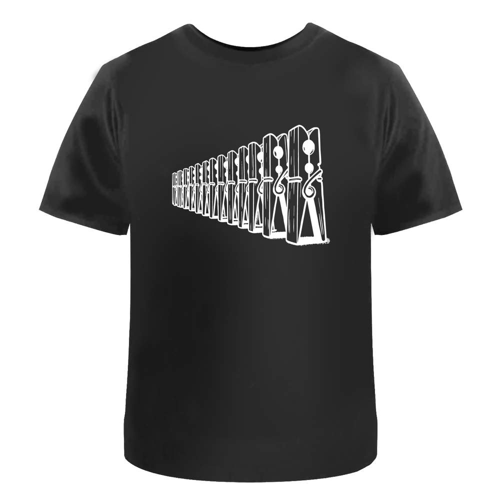 'Wooden Clothes Pegs' Unisex T-Shirt - 100% Cotton (S-XXL) (TA052613)