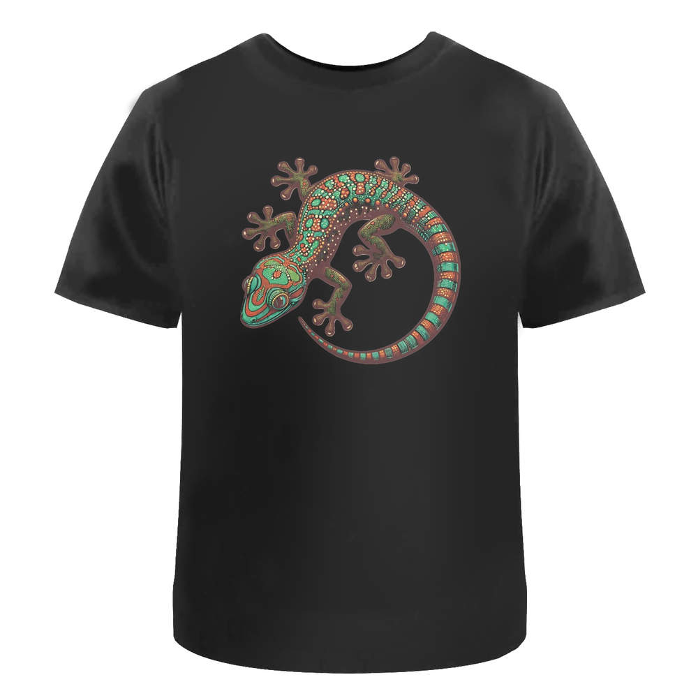 'Colourful Gecko' Unisex T-Shirt - 100% Cotton (S-XXL) (TA053215) - Picture 6 of 15
