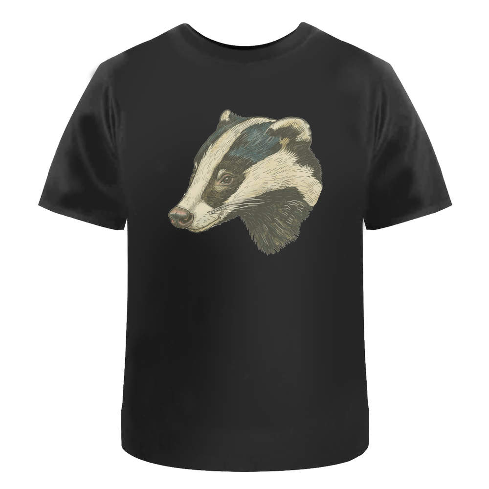 'Badger Portrait Side View' Unisex T-Shirt - 100% Cotton (S-XXL) (TA054311) - Picture 6 of 15