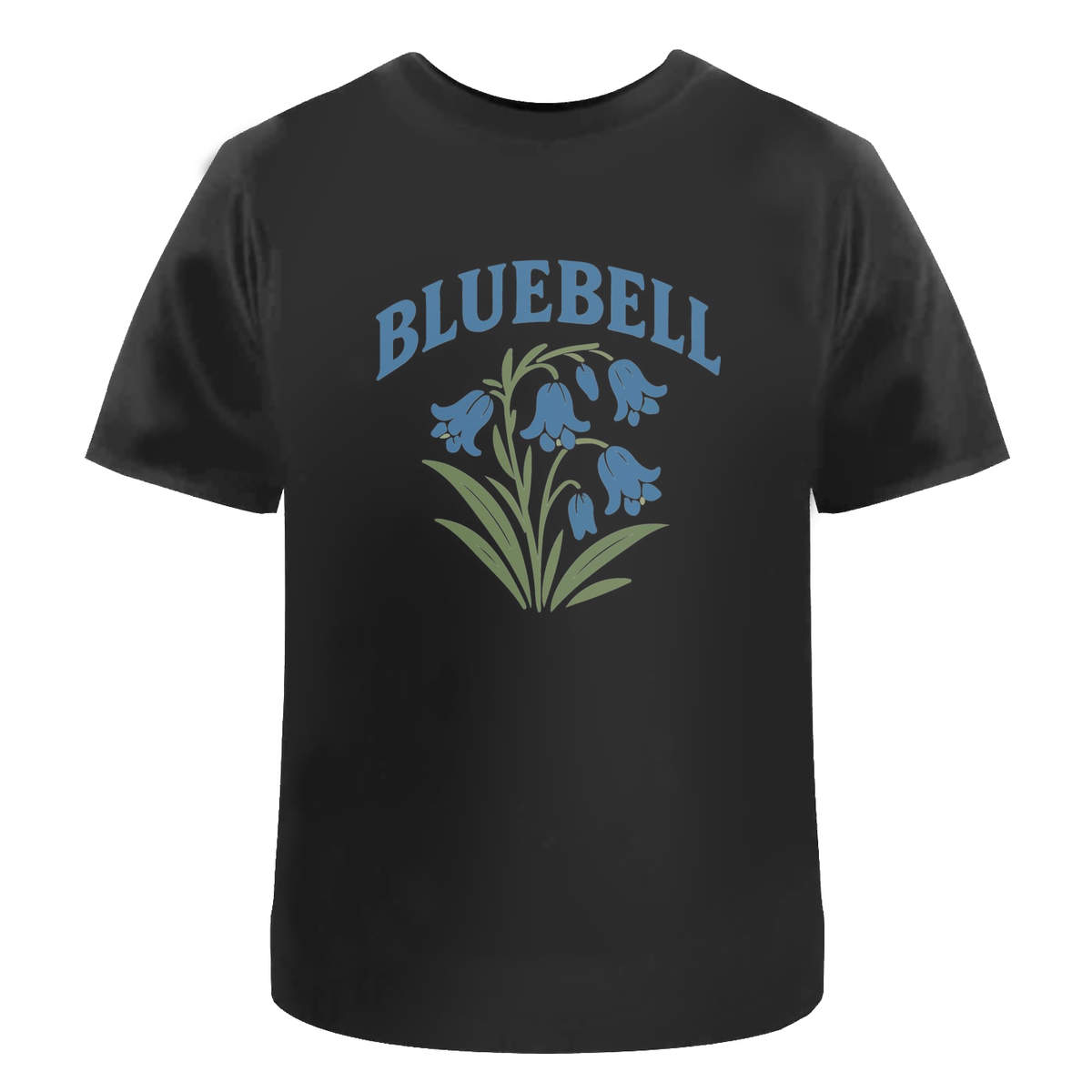 ‘Bluebell Flower Cluster’ Unisex T-Shirt – 100% Cotton (S-XXL) (TA056393)