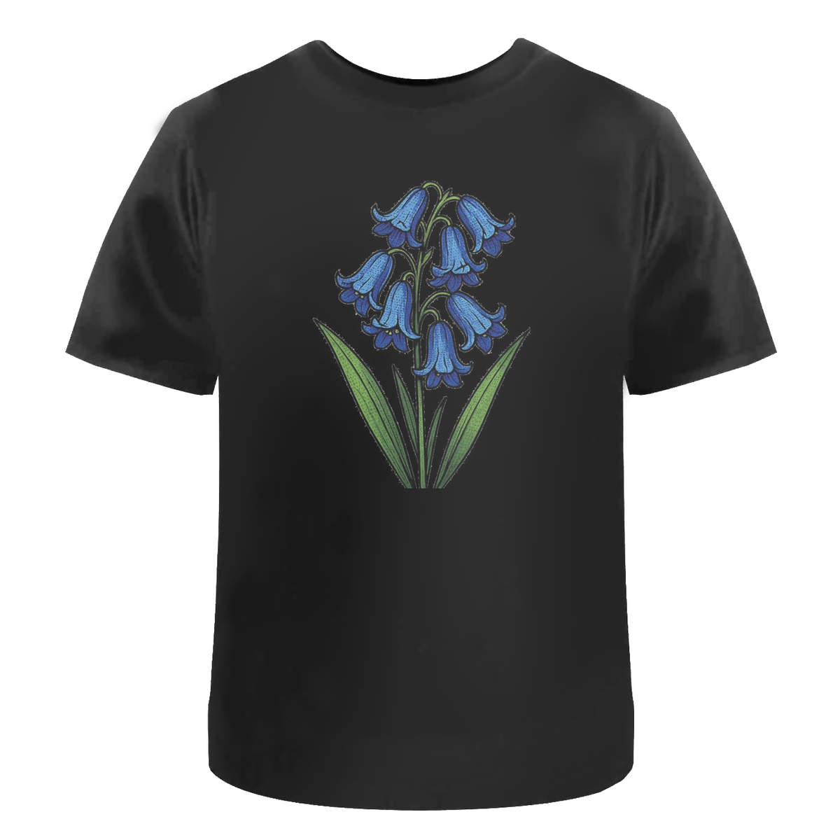 ‘Blossoming Bluebells Flowers’ Unisex T-Shirt – 100% Cotton (S-XXL) (TA062434)
