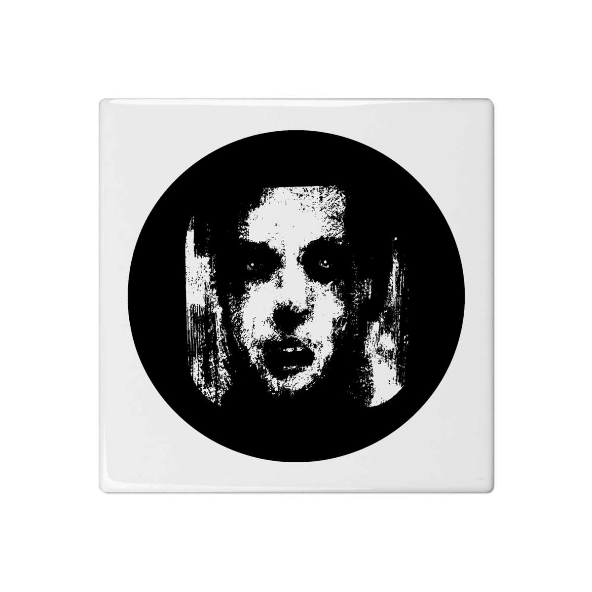 'Gothic Face' 108mm Square Ceramic Tile (TD00005293)