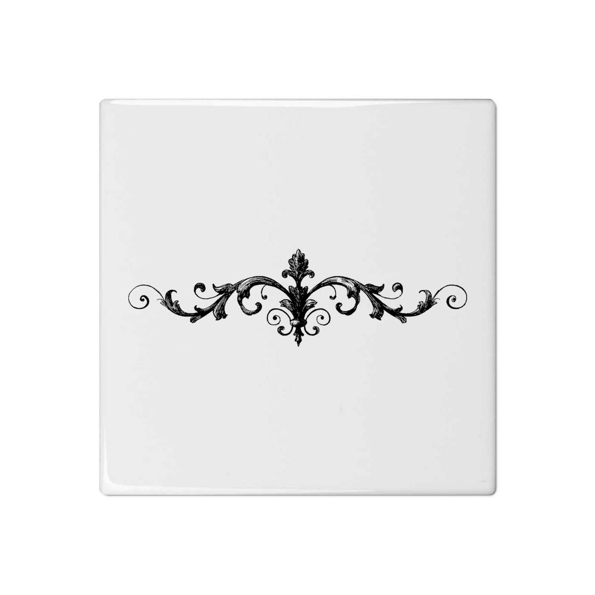 'Medieval Gothic Divider' 108mm Square Ceramic Tile (TD00034134)