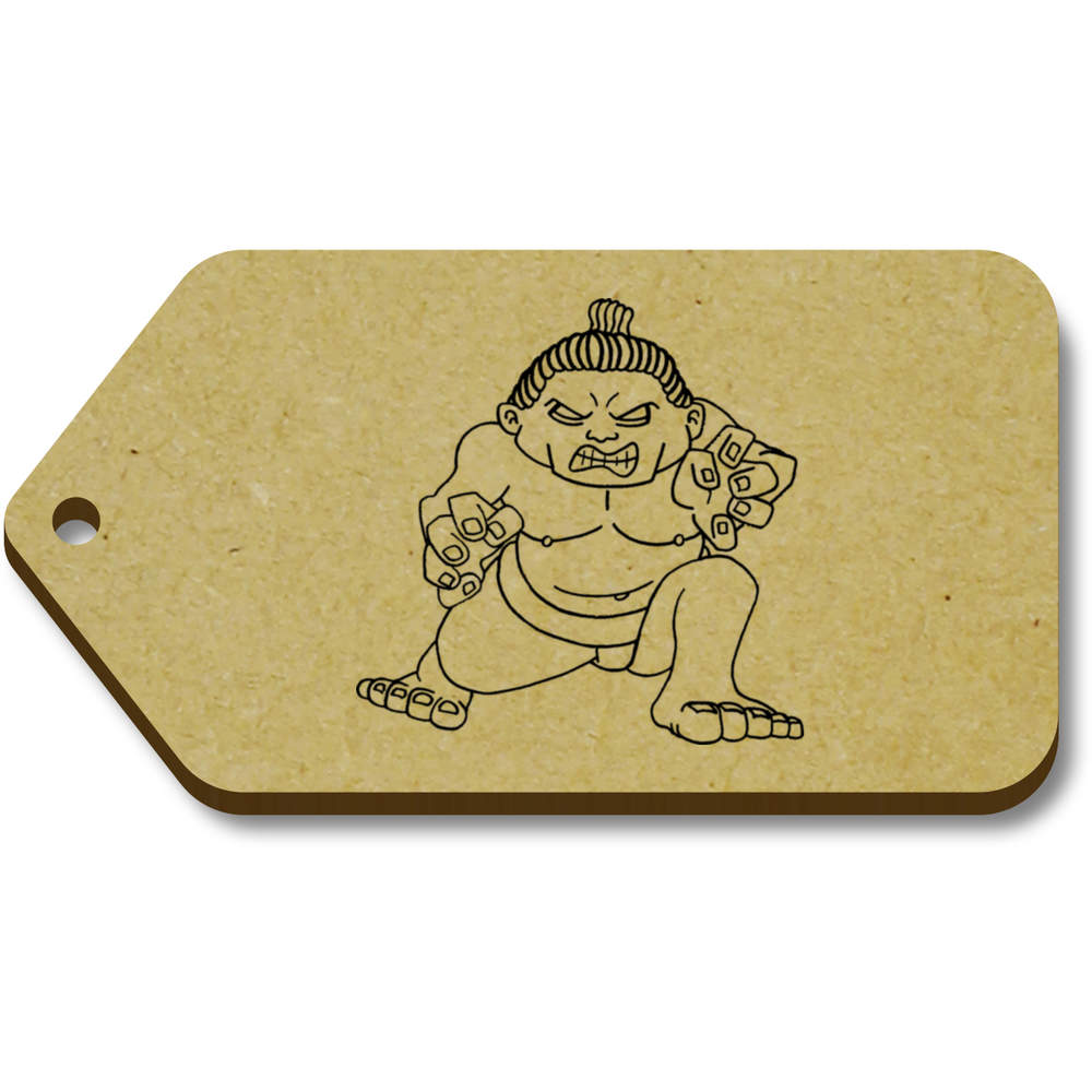 'Sumo Wrestler' Gift / Luggage Tags (TG002080)