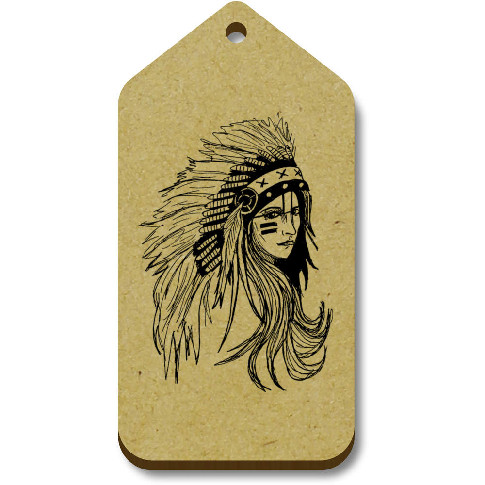 'Native American' Gift / Luggage Tags (TG006487)