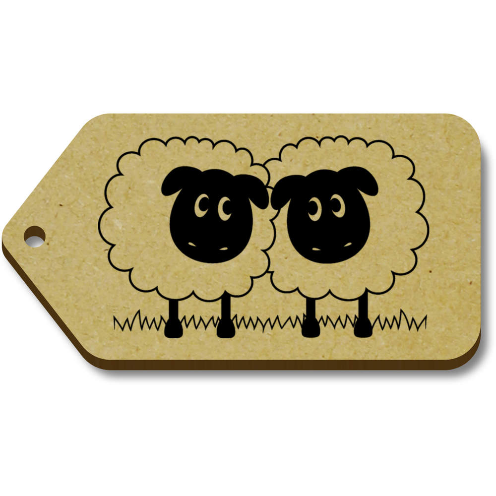 'Sheep' Gift Luggage Tags Pack of 10 TG004028 