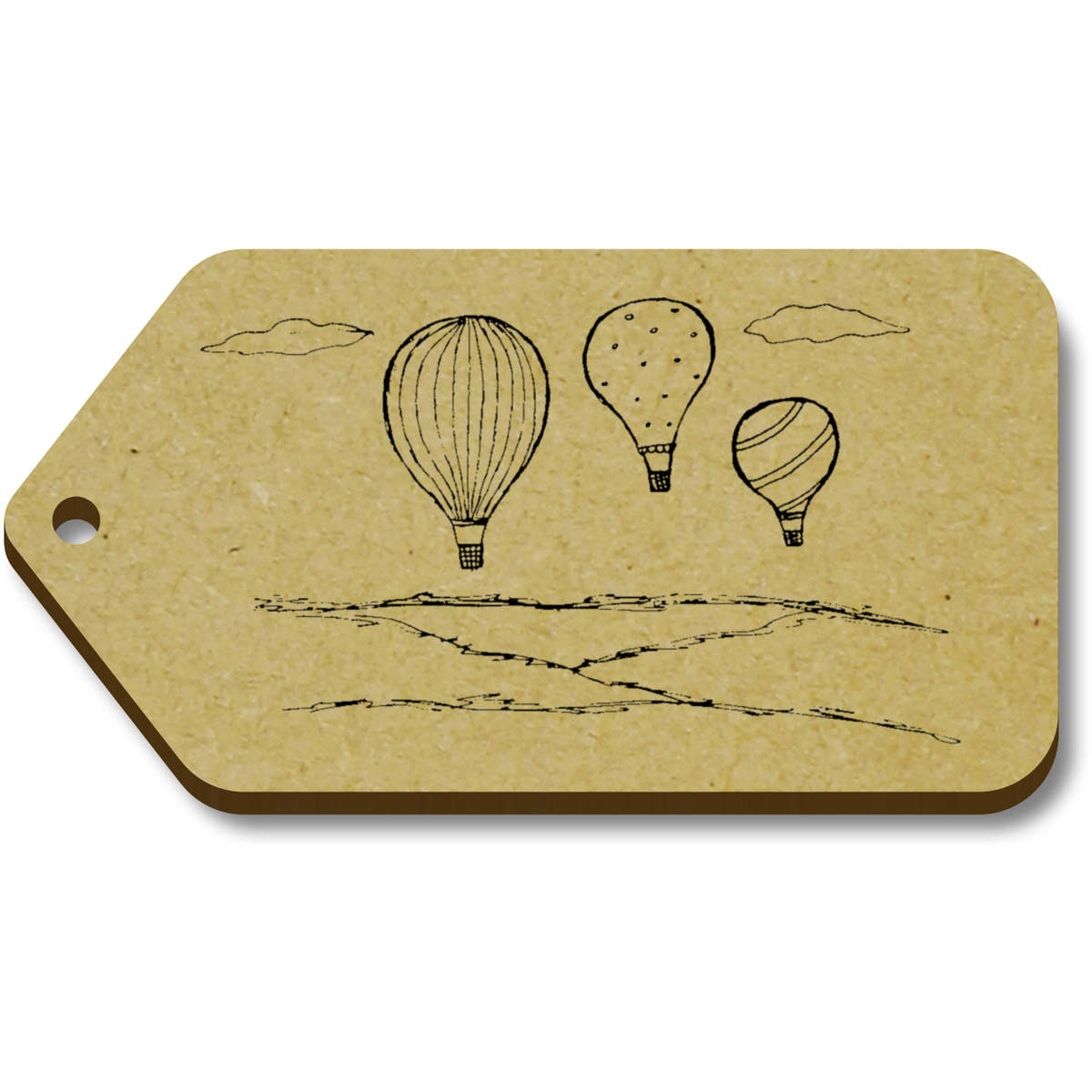 'Hot Air Balloons' Gift / Luggage Tags (TG011988)