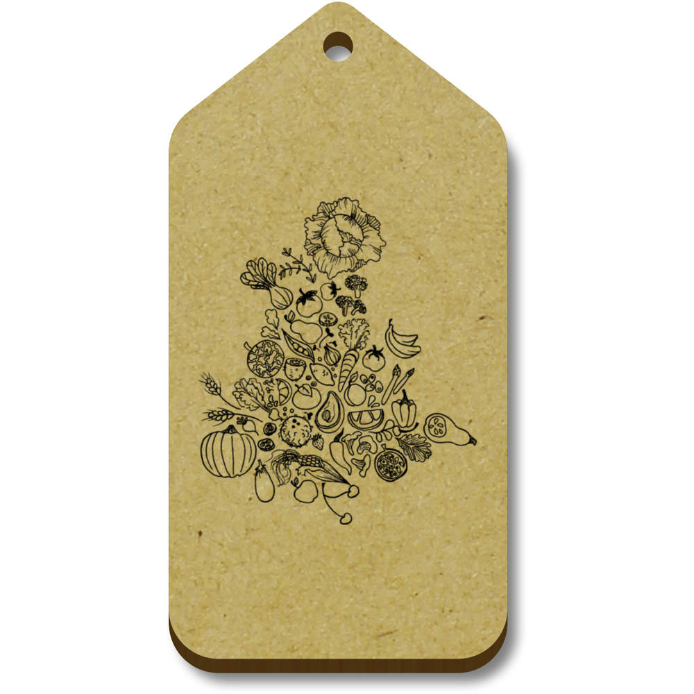 'Fruits & Vegetables' Gift / Luggage Tags (TG014553)