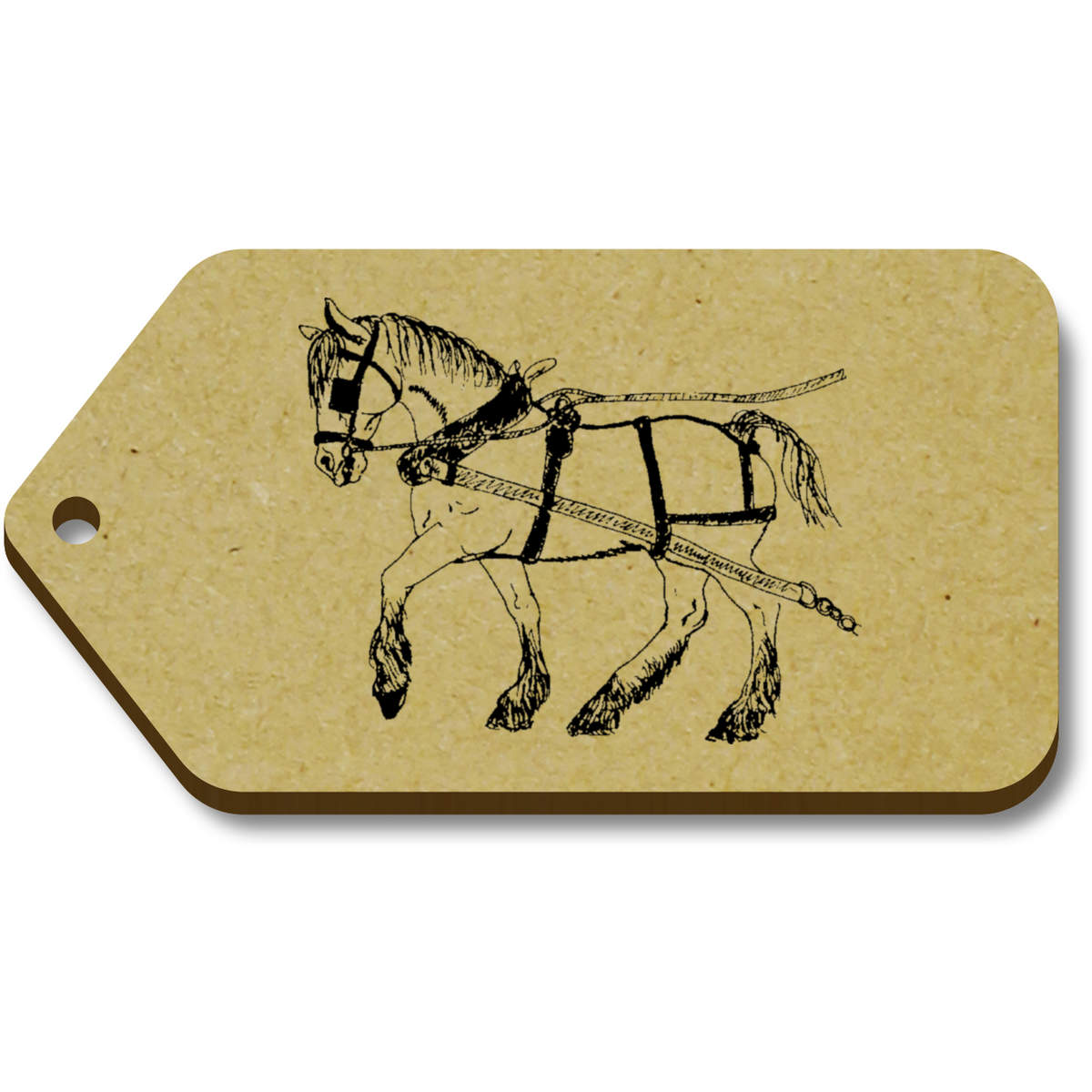 'Cart Horse' Gift / Luggage Tags (TG017643)