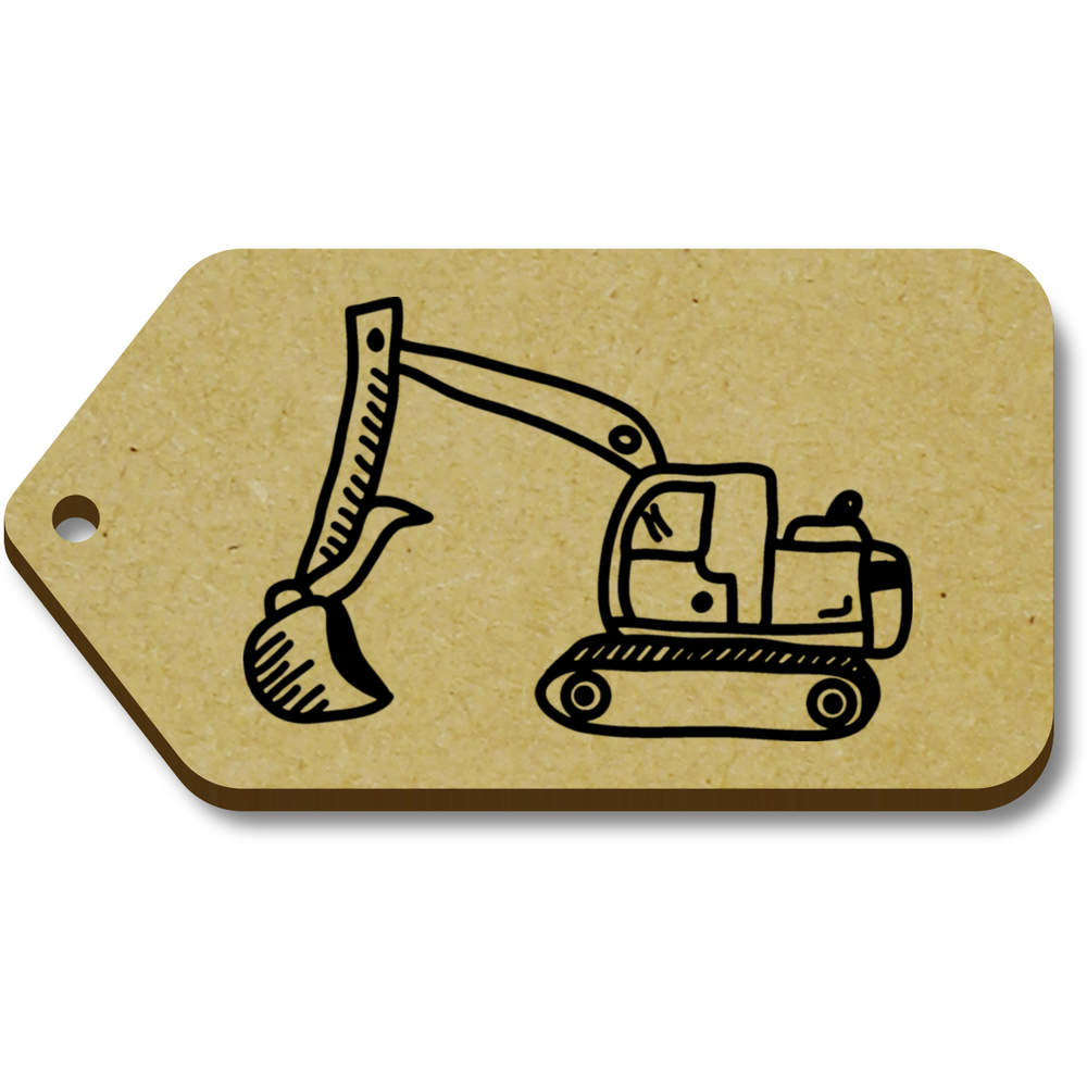 'Digger Truck' Gift / Luggage Tags (TG018900)