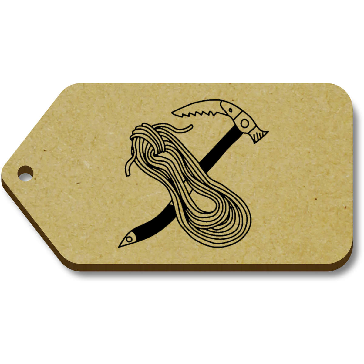 10 x 'Climbing Equipment' 66mm x 34mm Gift Tags (TG00066737)