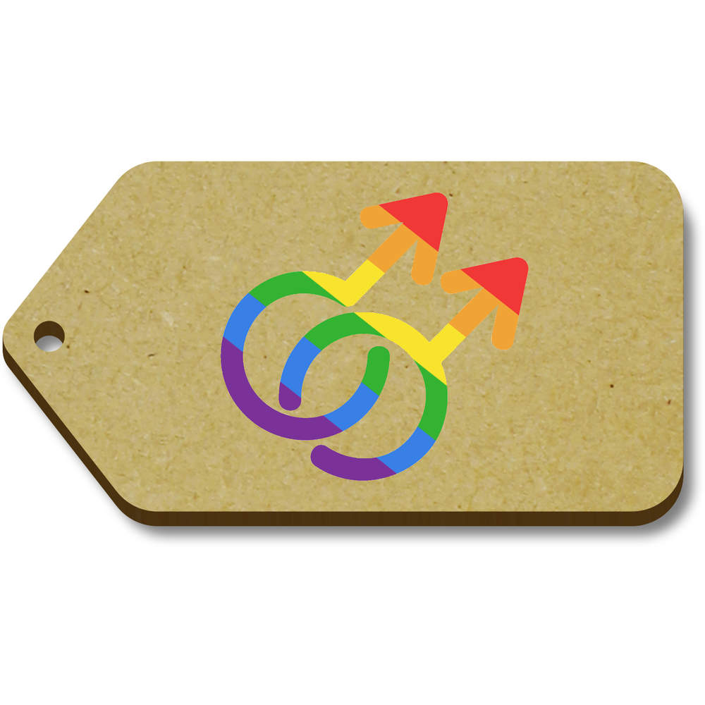 10 x 'Gay Symbol' 66mm x 34mm Gift Tags (TG00080129)