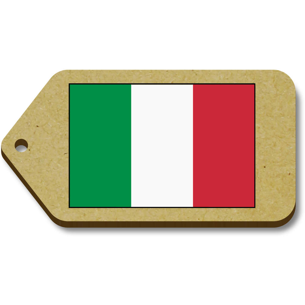 'Italian Flag' Gift / Luggage Tags (TG023060)
