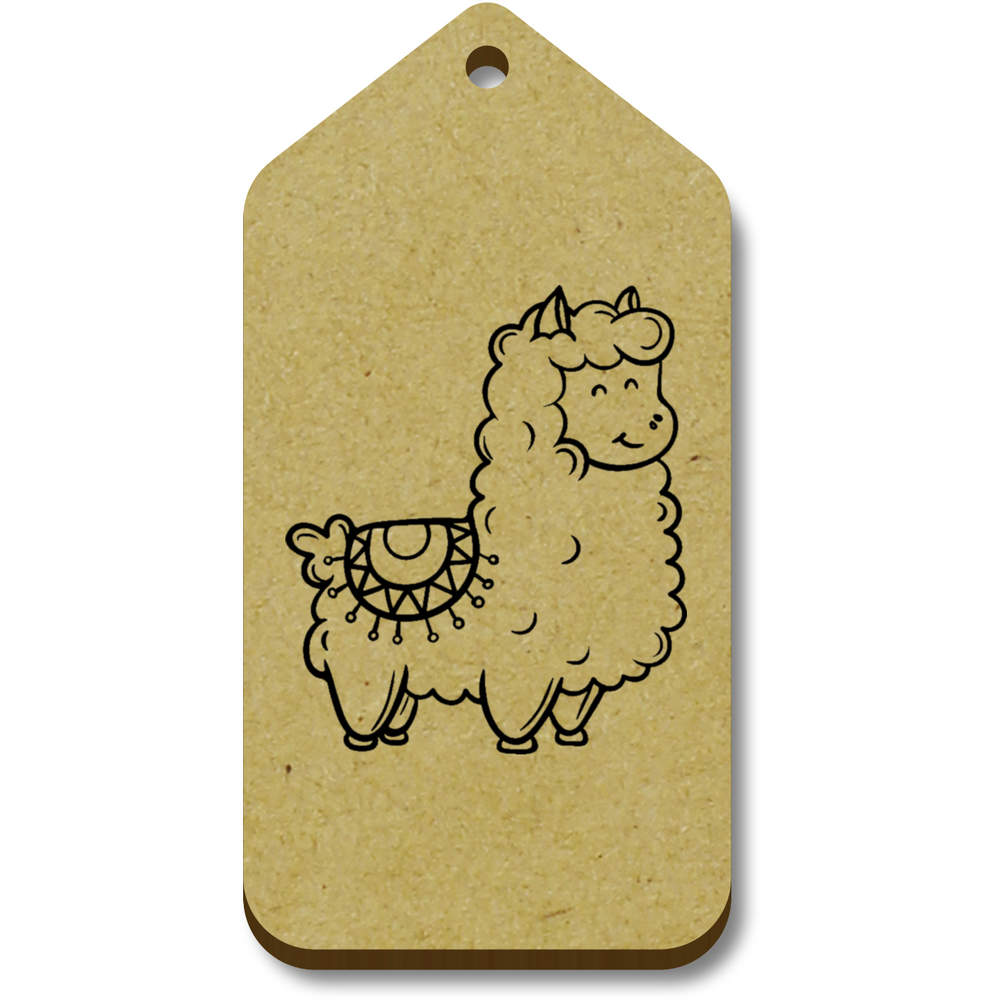 'Happy Llama' Gift / Luggage Tags (TG027224)