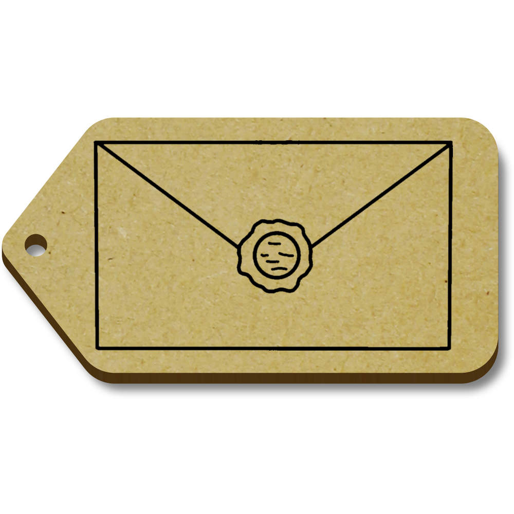 10 x 'Wax Sealed Letter' 66mm x 34mm Gift Tags (TG00093199)