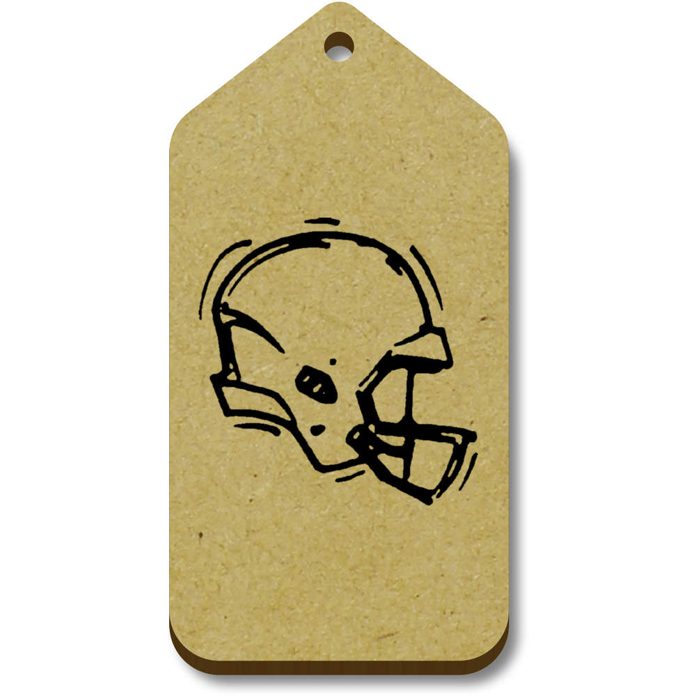 'American Football Helmet' Gift / Luggage Tags (Pack of 10) (TG027733)